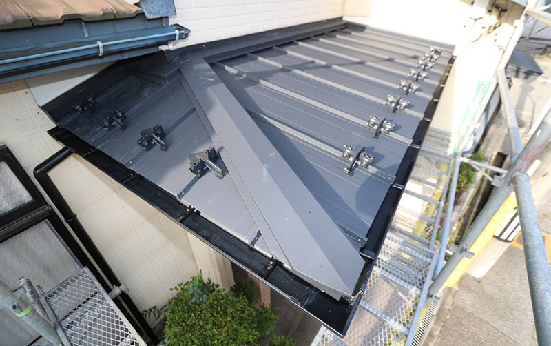 魚津市、滑川市の住宅リフォーム、屋根工事