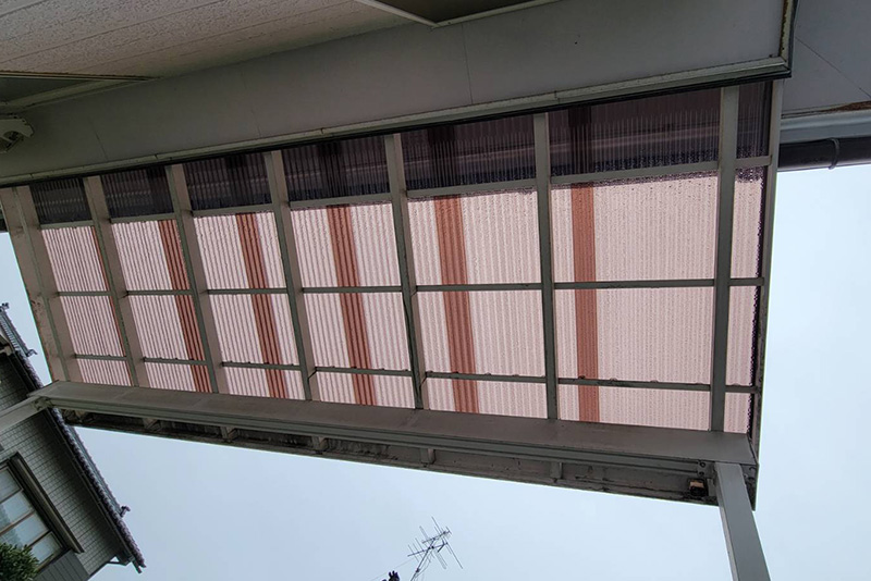 魚津市、滑川市のトタン屋根張替工事