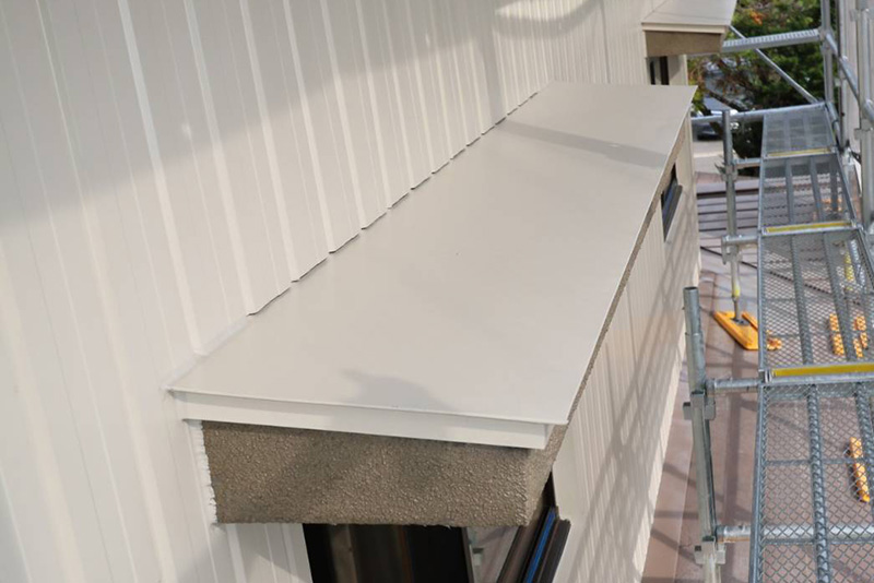 魚津市、滑川市のひさし、外壁工事